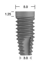 Full OSSEOTITE Certain Parallel Walled (5.0)